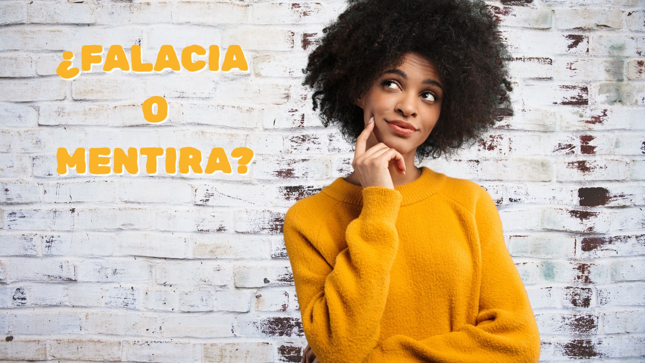 Falacia o mentira