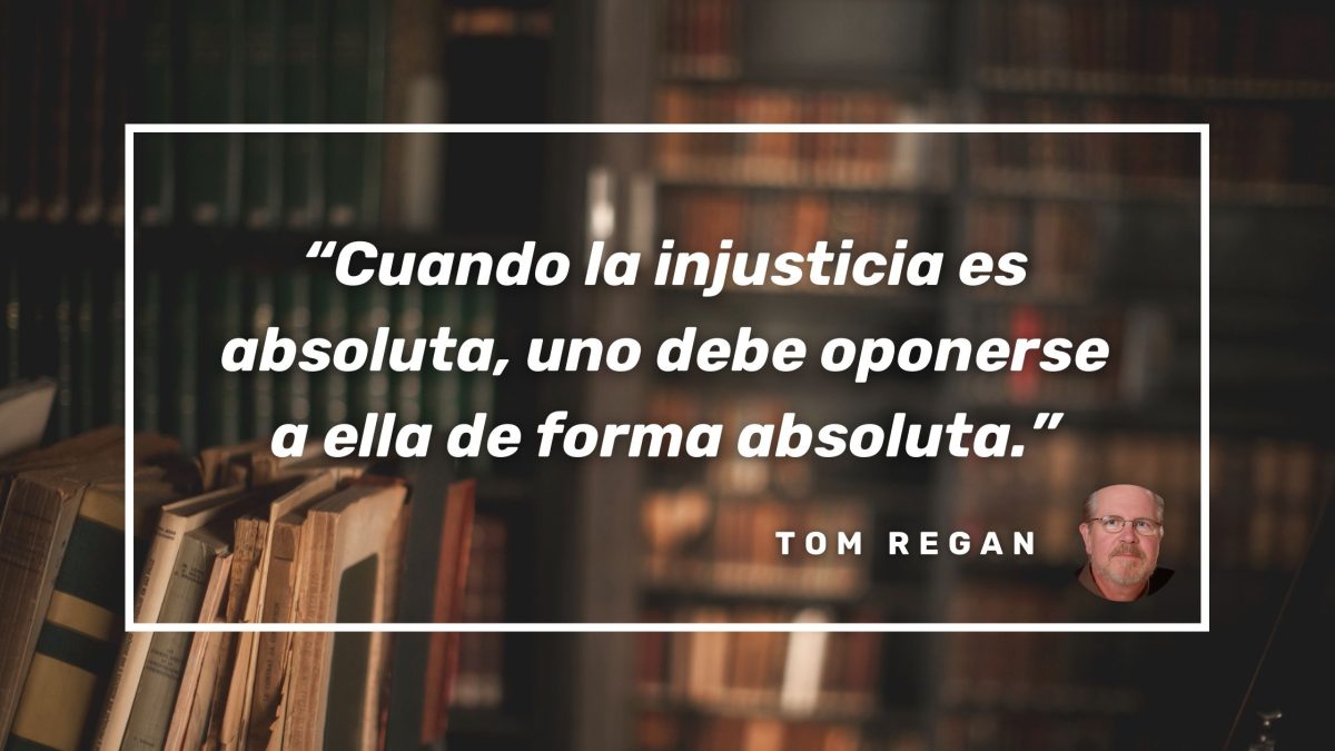 Frase Tom Regan